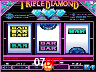 Slots na Plataforma 07bet